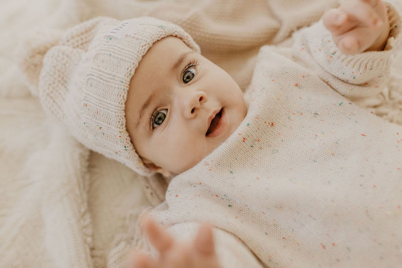 Cozy Knit Set | Speckled Oat