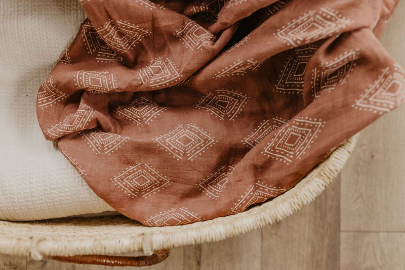 Organic Cotton Swaddle | Sedona
