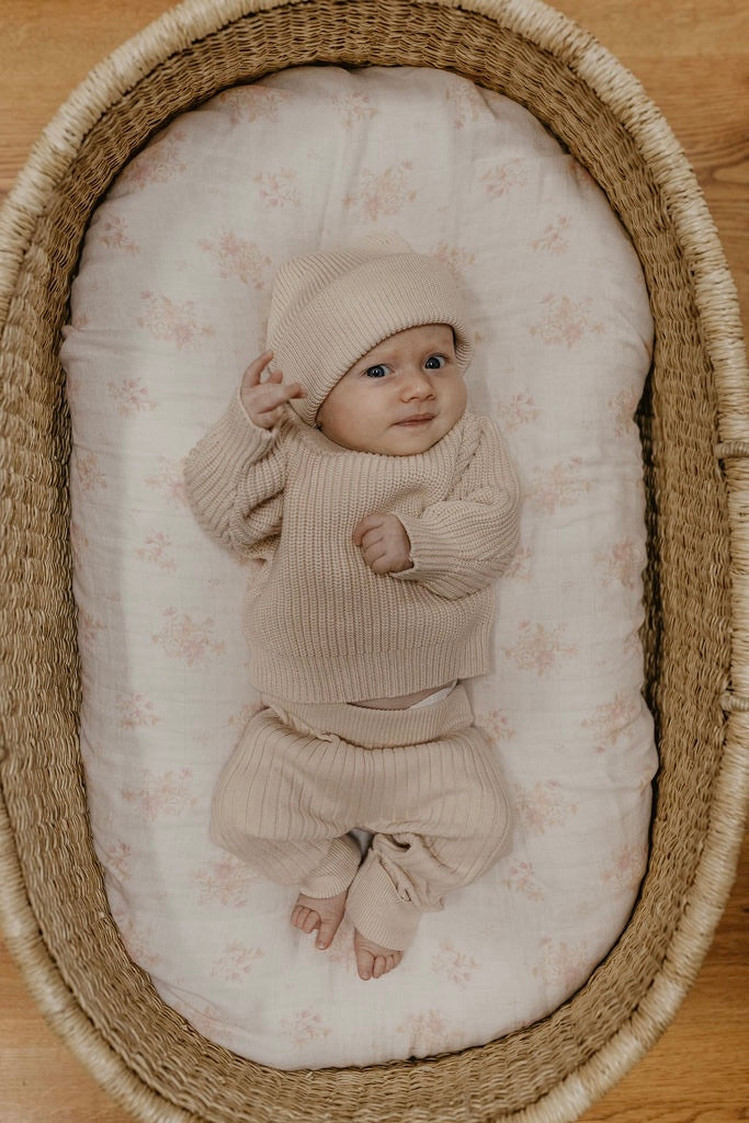 IMPERFECT Classic Knit Beanie | Peach Nude