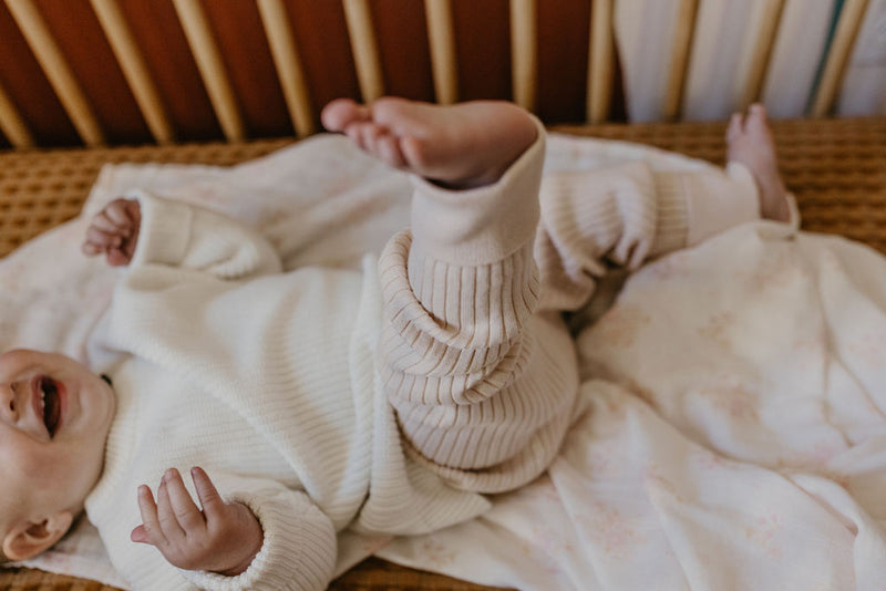 Organic Cotton Swaddle | Flora