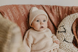 IMPERFECT Classic Knit Beanie | Peach Nude