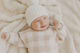 Cozy Knit Set | Gingham