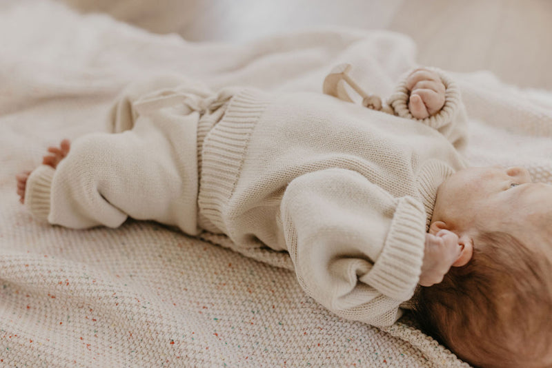 Cozy Knit Set | Nude