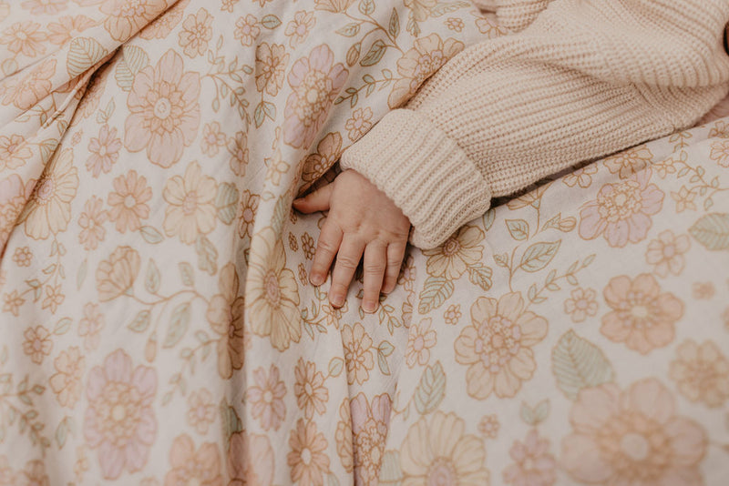 Organic Cotton Swaddle | Posy