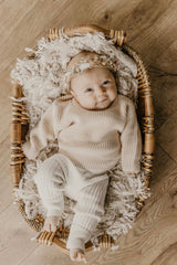 IMPERFECT Classic Knit Sweater | Peach Nude