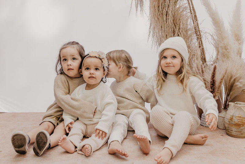 Classic Knit Leggings | Snow