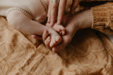 Organic Cotton Swaddle | Golden Rainbow