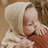 Knit Bonnet | Nude