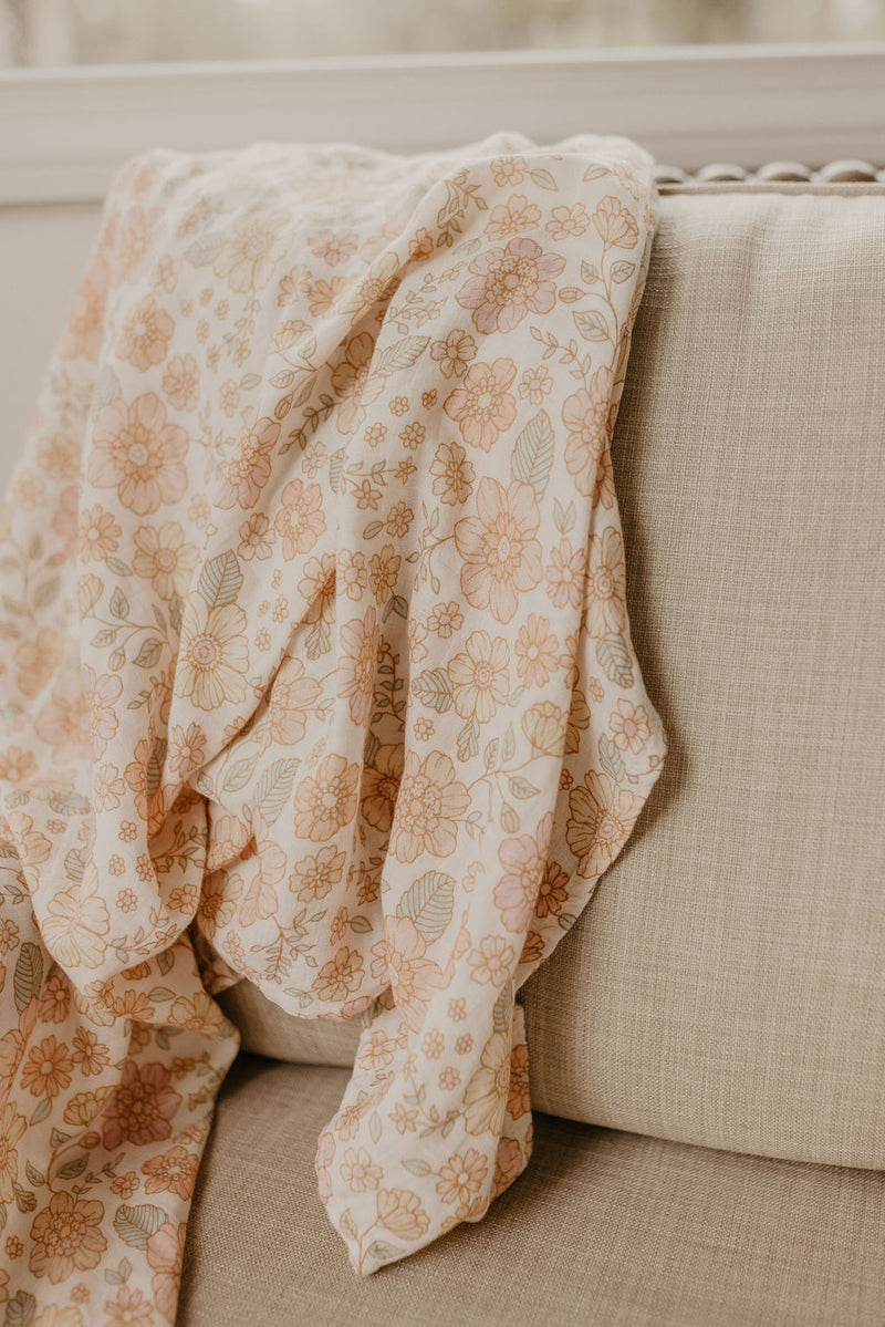 Organic Cotton Swaddle | Posy