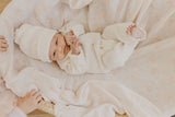 Classic Knit Romper | Snow