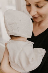 Knit Bonnet | Snow