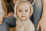 Knit Bonnet | Speckled oat