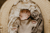 Classic Knit Sweater | Speckled Wheat
