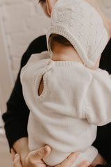 Knit Bonnet | Snow