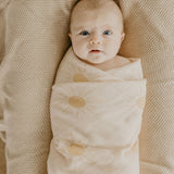Organic Cotton Swaddle | Sunshine