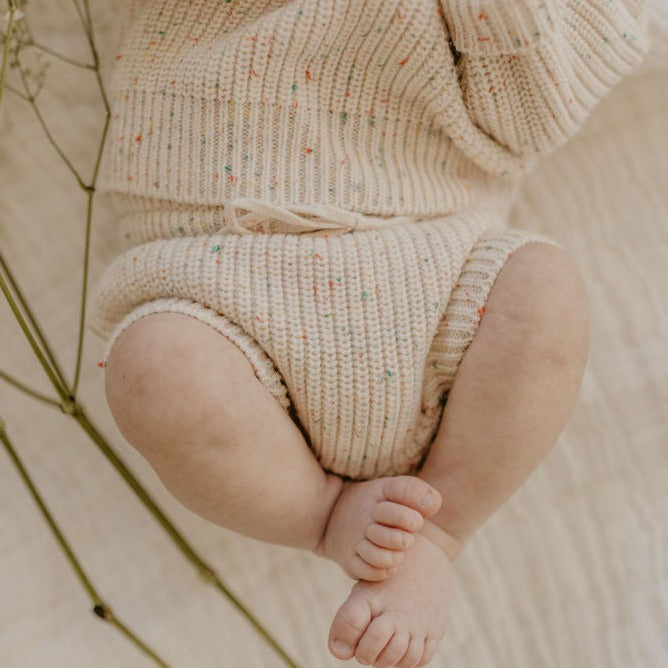 Knit Bloomers | Speckled Oat