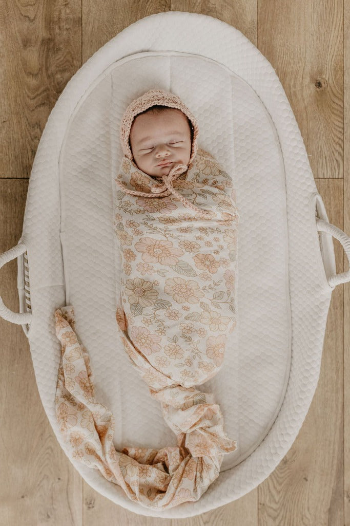 Organic Cotton Swaddle | Posy