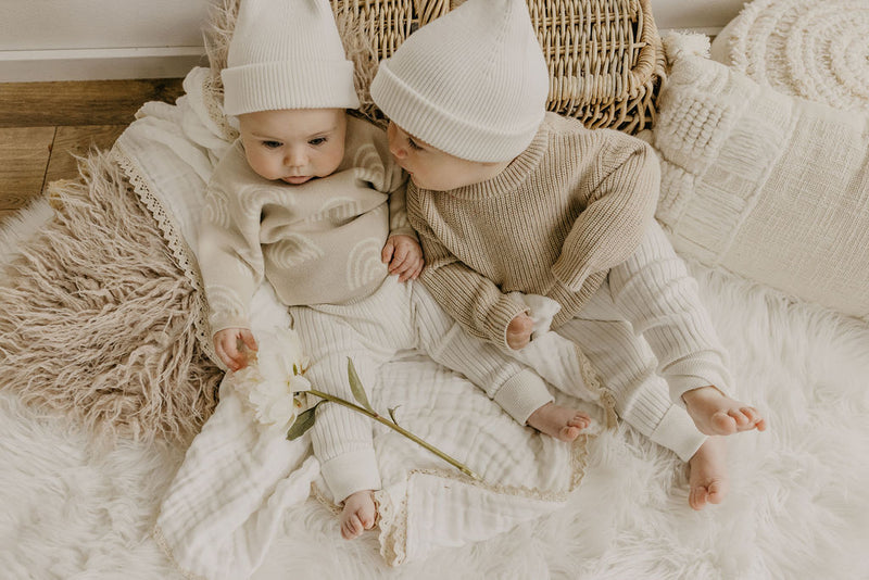 Classic Knit Leggings | Snow