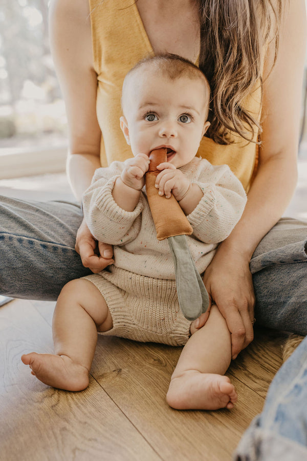 Knit Bloomers | Speckled Wheat