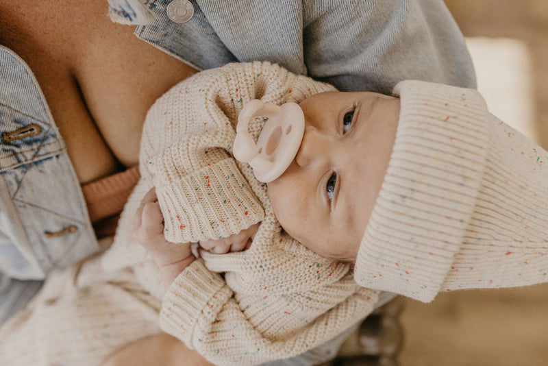 Classic Knit Sweater | Speckled Oat