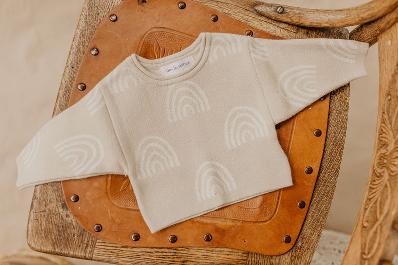 Knit Sweater | Rainbow