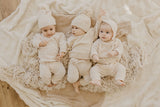 Knit Bonnet | Speckled oat