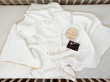 6 Layer Gauze Blanket | Lace