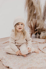 IMPERFECT Classic Knit Sweater | Peach Nude