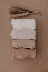 Lace Knit Blanket | Woodrose
