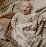 Knit Blanket | Rainbow
