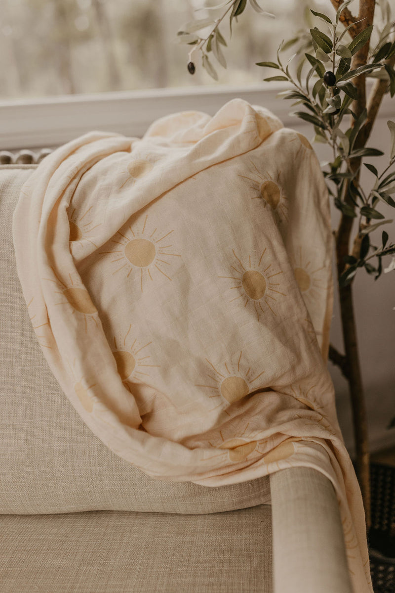 Organic Cotton Swaddle | Sunshine