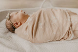 Organic Cotton Swaddle | blossom swaddles tiny by nature 