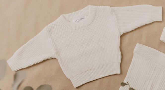 Classic Knit Sweater | Snow