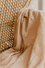 Organic Cotton Swaddle | blossom swaddles tiny by nature 
