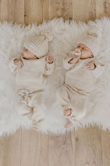Cozy Knit Set | Speckled Oat