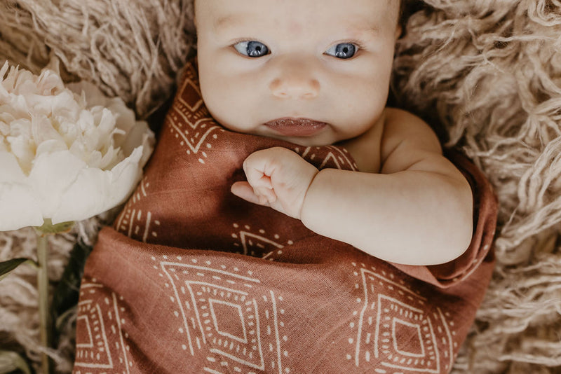 Organic Cotton Swaddle | Sedona