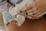 Classic Knit Leggings | Speckled oat