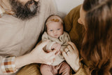 Classic Knit Sweater | Speckled Wheat