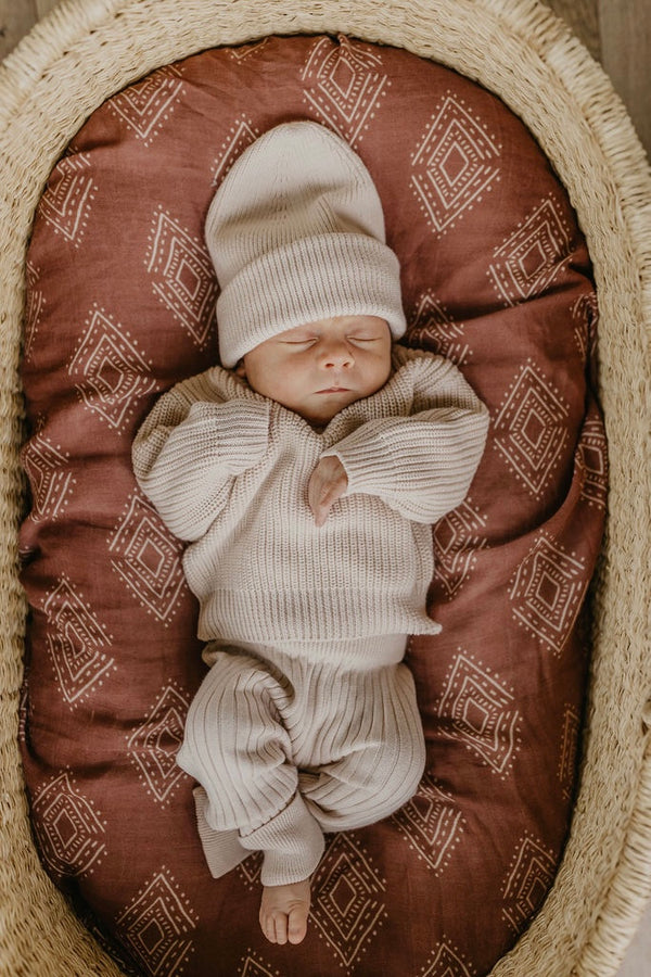 Classic Knit Beanie | Nude