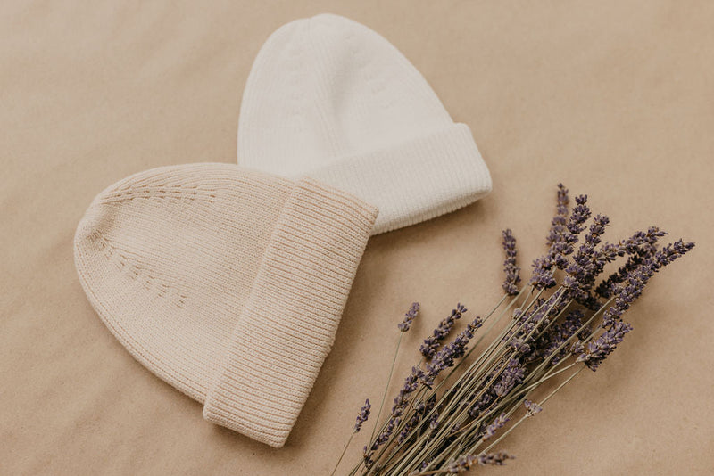 IMPERFECT Classic Knit Beanie | Peach Nude