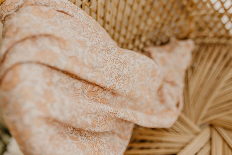 Organic Cotton Swaddle | Marigold