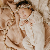Lace Knit Blanket | Woodrose