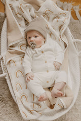 Knit Blanket | Rainbow
