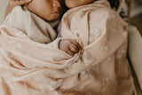 Organic Cotton Swaddle | blossom swaddles tiny by nature 