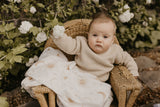 Organic Cotton Swaddle | Celeste